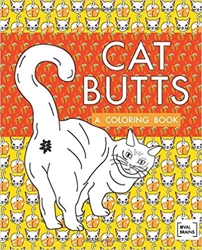 Cat Butt Coloring Book